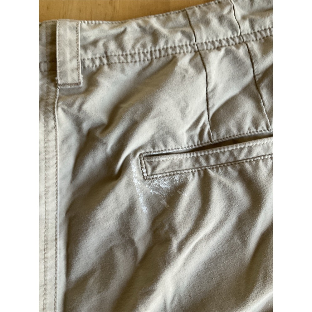 Patagonia Hiking Khaki Tan Lightweight 5 Outdoor Shorts Mens 36 Flaw - Picture 7 of 9